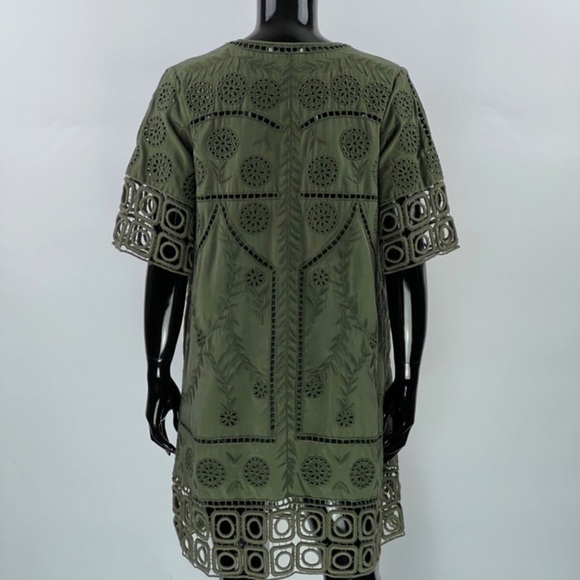 Sea New York Olive Green Mini Dress size 0 - Picture 13 of 16